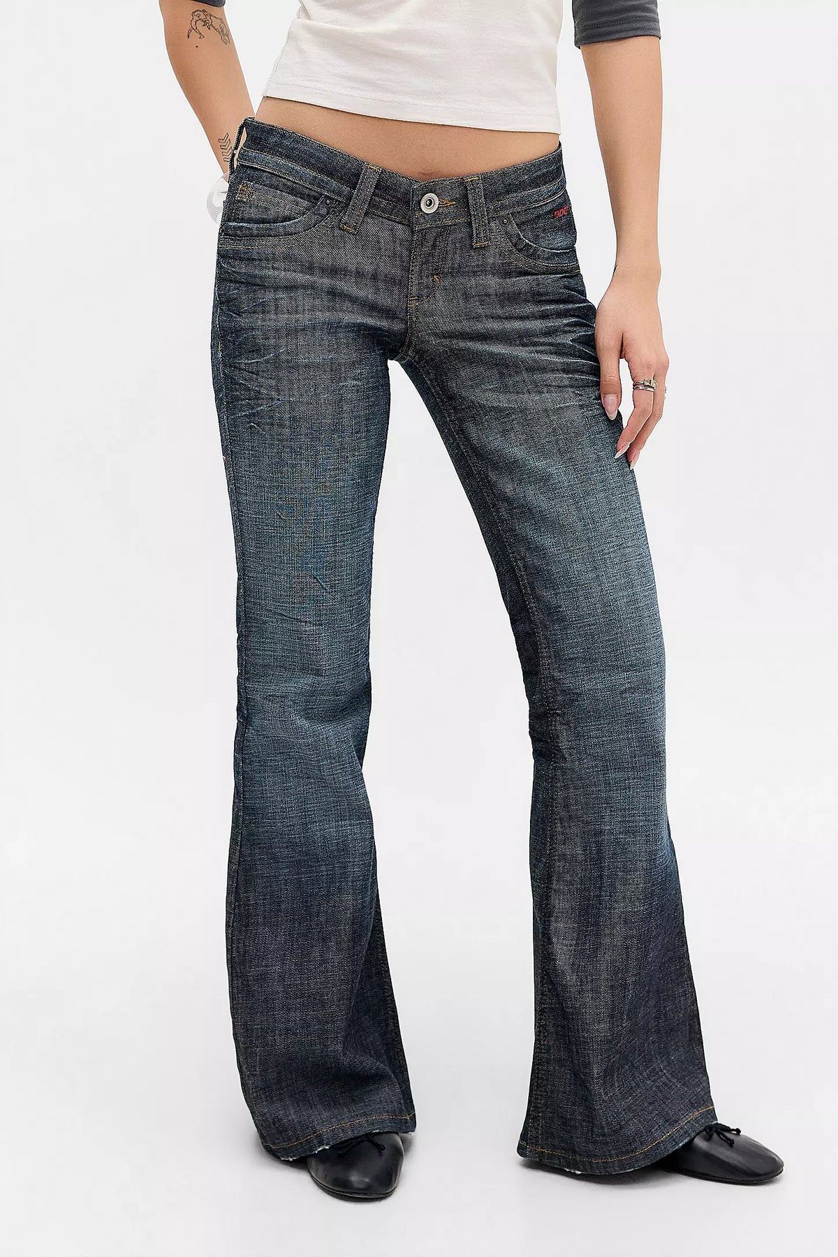 BDG Miko Low Rise Skinny Bootcut Jeans