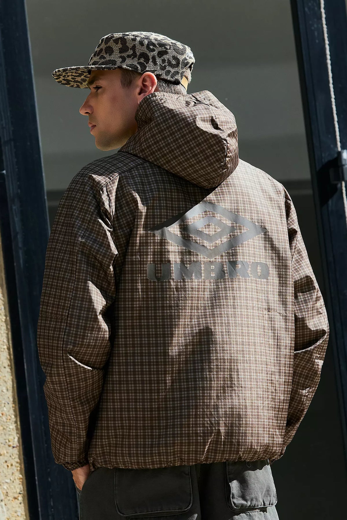 Cagoule in Brown Check
