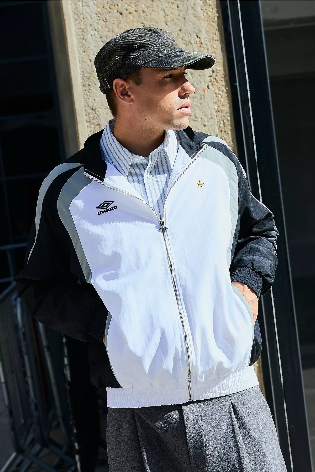 Relaxed Track Jacket