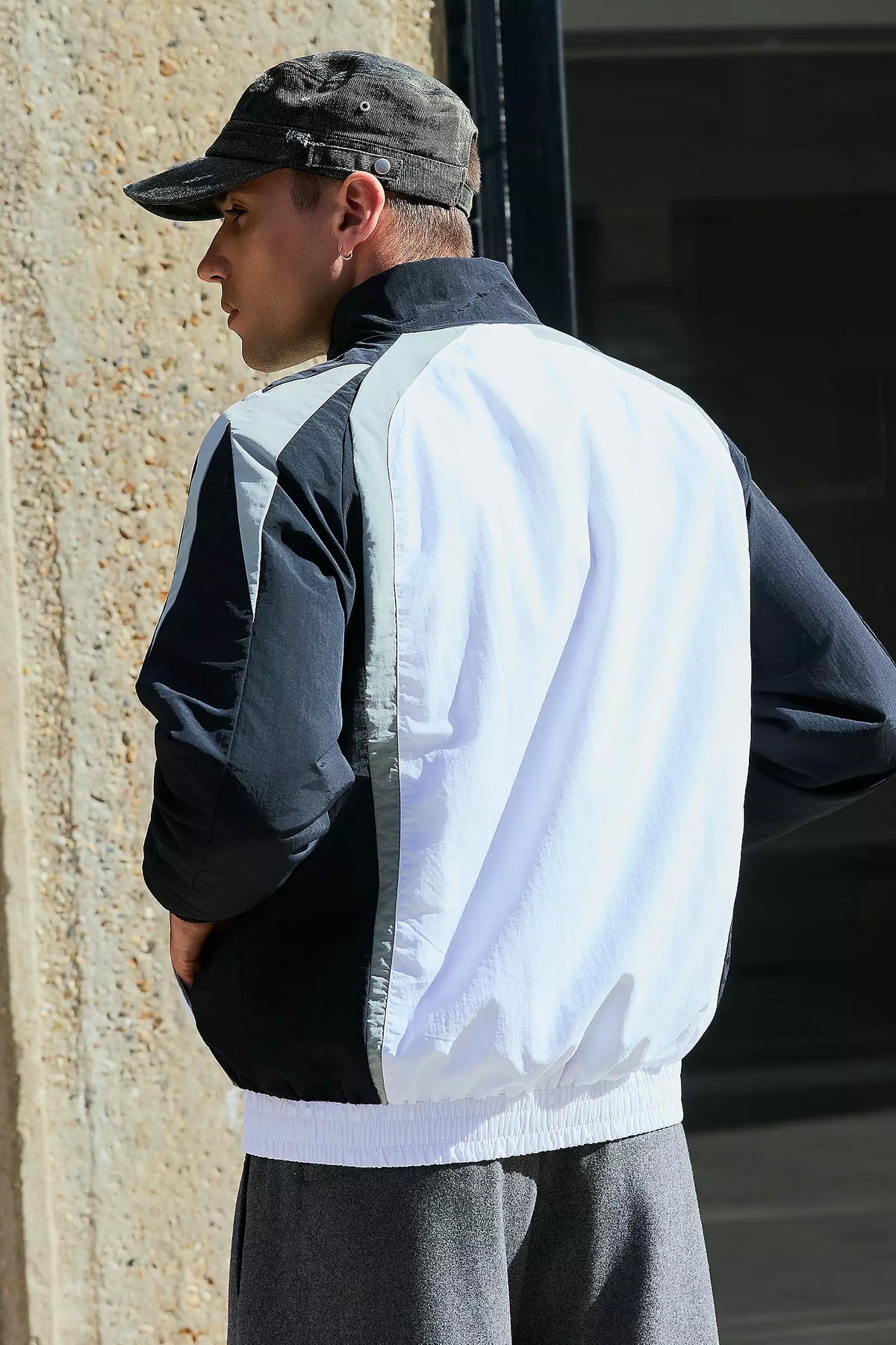 Relaxed Track Jacket