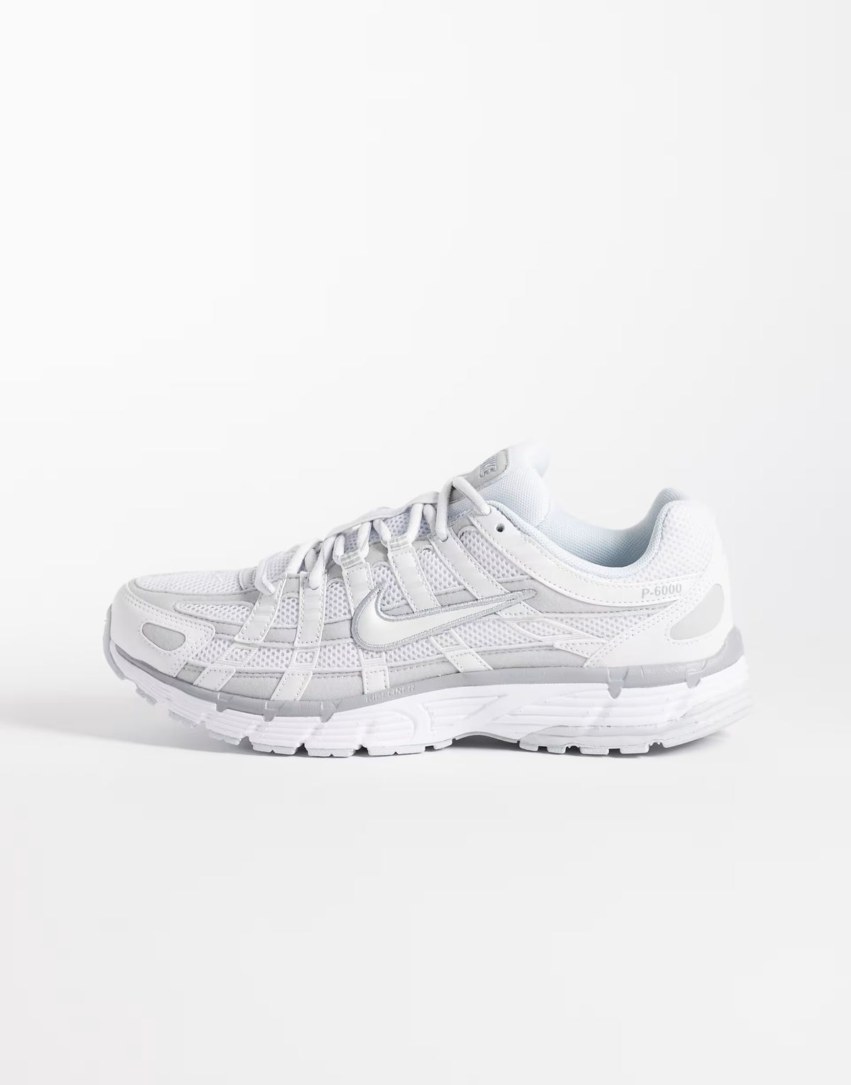 Nike P-6000 White and Silver
