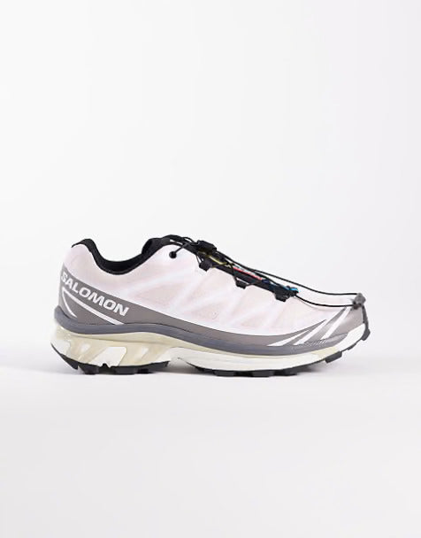 Salomon XT-6 trainers in cloudburst and icy pink