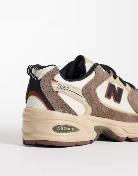 New Balance 530 Dark Mushroom Incense