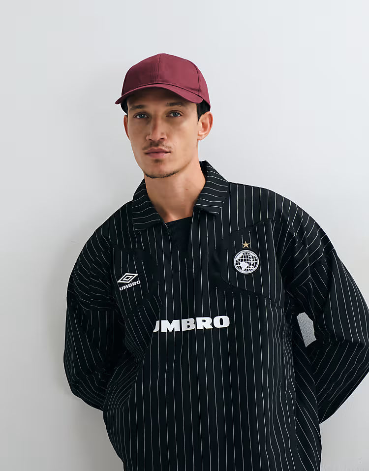 Pinstripe Drill Top