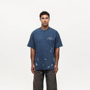 Good For Nothing Abrade Blue Sprayed T-Shirt