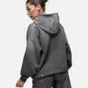 Good For Nothing Abrade Grey Sprayed Hoodie