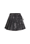 Ed Hardy Womens Edh Love Print Skirt - Black