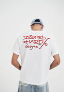 Ed Hardy Mens 97 Eagle Diamante T-shirt - White