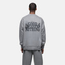 Good For Nothing Dakota Butterfly Grey Sweatshirt