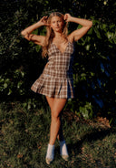House of Sunny The Hoxton Check Dress