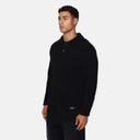 Good For Nothing Cozy Boucle Knitwear Black Polo