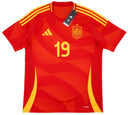 Classic Football Shirts 2024-25 Spain Home Shirt Lamine Yamal #19