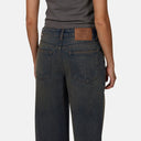 Good For Nothing Asymmetric Washed Rust Denim Jean