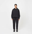 Good For Nothing Float Butterfly Washed Black Sweatpants