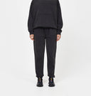 Good For Nothing Float Butterfly Washed Black Sweatpants