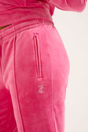 Juicy Couture Hot Pink Velour Diamanté Tracksuit Bottom