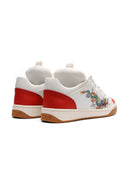 Ed Hardy Mens Hardflip Low - Dragons - White/Red