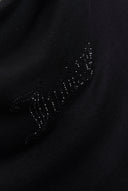Juicy Couture Black Outline Diamante Drape Top