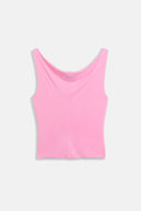 Juicy Couture Cotton Candy Outline Diamante Drape Top