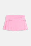 Juicy Couture Cotton Candy Diamante Roll Down Skirt