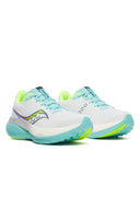 Saucony Endorphin Women's Running Shoes - White/Aqua