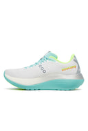 Saucony Endorphin Women's Running Shoes - White/Aqua
