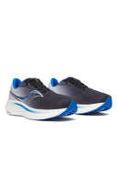Saucony Ride 18 Men's Running Shoes - Black/Skydiver