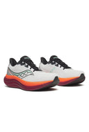 Saucony Triumph 23 Men's Running Shoes - White/Crimson