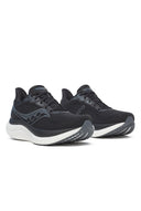 Saucony Triumph 23 Men's Running Shoes - Black/White