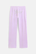 Juicy Couture Pastel Lilac Velour Diamanté Tracksuit Bottom