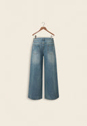 House of Sunny Crystallised Wide Leg Denim