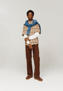 House of Sunny Double Layered Button Down Shirt