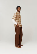 House of Sunny Double Layered Button Down Shirt
