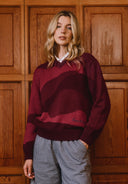 House Of Sunny The Red Landscape Jumper