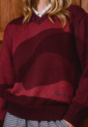 House Of Sunny The Red Landscape Jumper