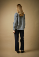 House of Sunny Gingham Shirt Navy