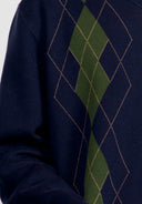 House Of Sunny The Argyle Jumper