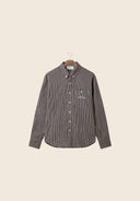 House of Sunny Gingham Shirt Navy