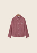 House of Sunny Gingham Shirt Red