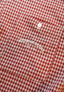 House of Sunny Gingham Shirt Red