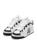 Ed Hardy Womens Hardflip Low - Flaming Skull - White/Black