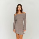 House of Sunny Chunky rib dress
