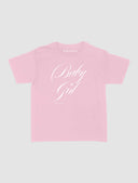 In Print We Trust Baby Girl Baby Tee - Light Pink