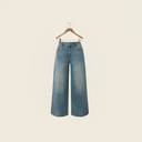 House of Sunny Crystallised Wide Leg Denim