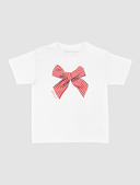 gingham baby tee - In Print We Trust