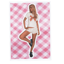 Gingham' premium baby tee - In Print We Trust