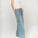 House of Sunny Crystallised Wide Leg Denim