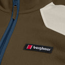 Berghaus Unisex 1997 Fleece Jacket - Brown/Grey