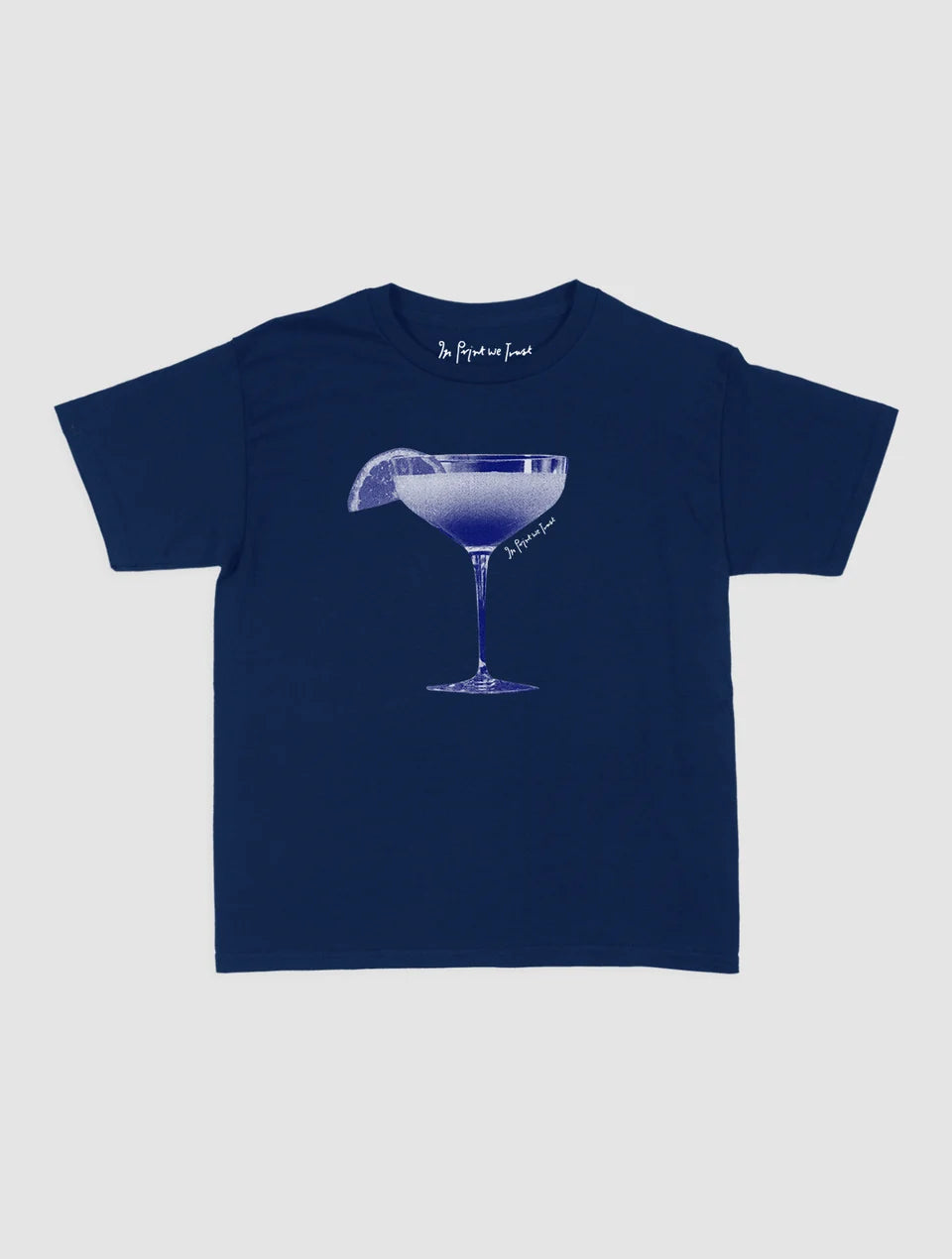 Sweet Or Sour Baby Tee - Navy