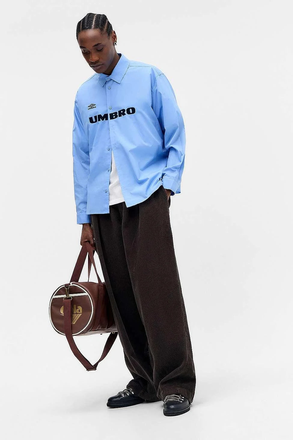 Linear Logo Shirt - Blue
